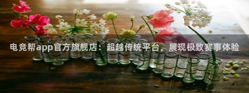 泛亚电竞不结算：电竞帮app官方旗舰店：超越传统平台，展现极致赛事体验