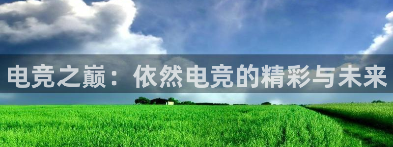 泛亚电竞平台官方最新版：电竞之巅：依然电竞的精彩与未来